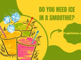 do you need ice in a smoothie
