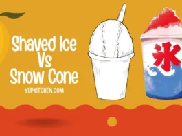 shaved ice vs snow cone